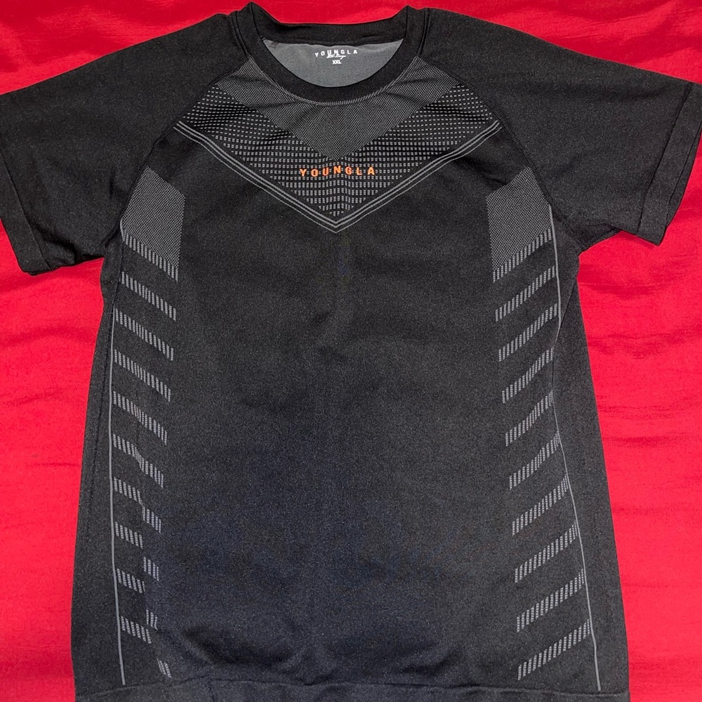 YOUNG LA 465 SUPERHERO COMPRESSION TEE